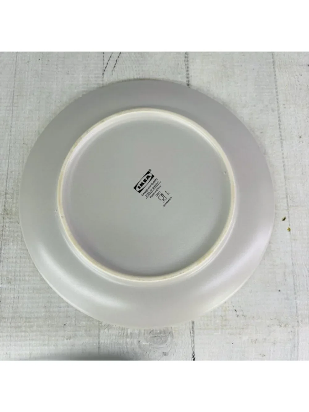 Ikea of Sweden 12011 GRAY Matte Solid Stoneware 8